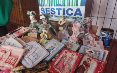 Suradnja Učeničke zadruge “Šestica” i Varaždinskih Dama u povijesnim haljinama: Spoj tradicije i kreativnosti