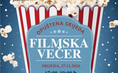 OPUŠTENA SRIJEDA – FILMSKA VEČER (27.11.2024.)