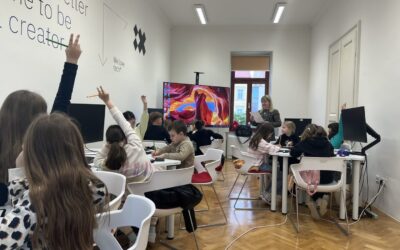 Učenici 2.d i 5.d razreda posjetili Fakultet organizacije i informatike povodom Festivala znanosti