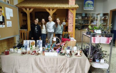 Prodaja učeničke zadruge povodom blagdana Svih svetih