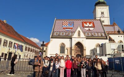 4.a i 4.b na terenskoj nastavi u Zagrebu