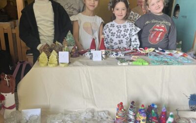 Prodaja učeničke zadruge povodom Božića