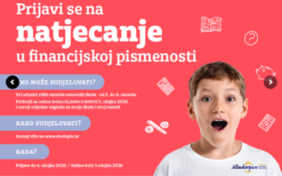 Sudjelovali smo u kvizu financijske pismenosti „Glasno o novcu“