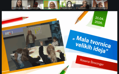 Uspješno odrađen međužupanijski javni online događaj – Obilježavanje Svjetskog dana kreativnosti i inovativnosti