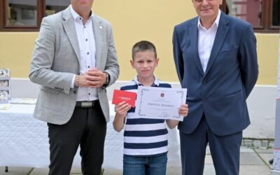 Pavel Žganec i gimnastičari naše škole nagrađeni za svoja postignuća