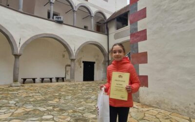 Sara Šantor osvojila 1. mjesto na likovnom natječaju Legenda o Veroniki Desinićkoj